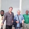 Photo : Arsenal legend Jens Lehmann lands in Lagos for scouting programme